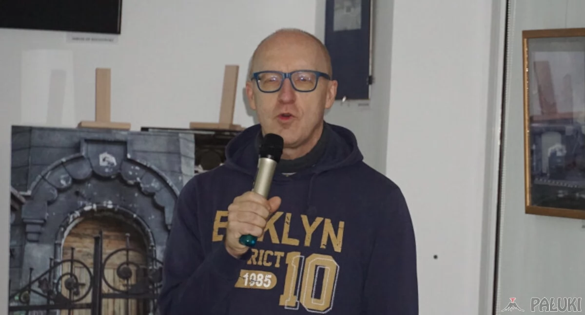 Przemysław Grzybowski opowiadał o dziadach, duchach i spirytyzmie fot. Karol Gapiński