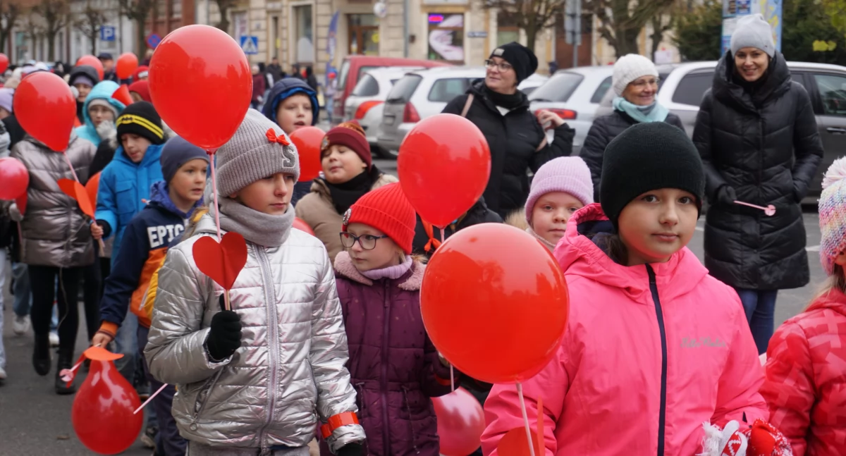 W marszu uczestniczyło kilkaset osób fot. Justyna Kulpińska