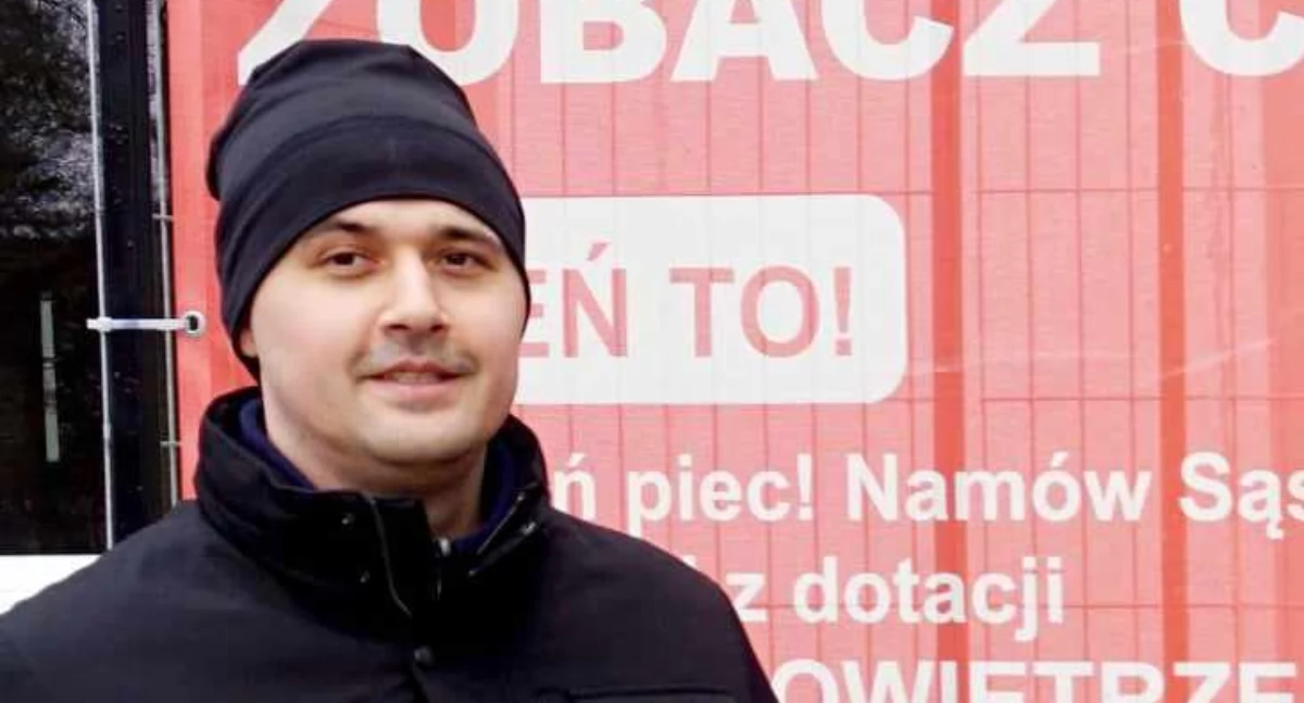 Maciej Rusnarczyk apeluje o przywrócenie ciągłego naboru do programu Czyste Powietrze fot. Justyna Kulpińska
