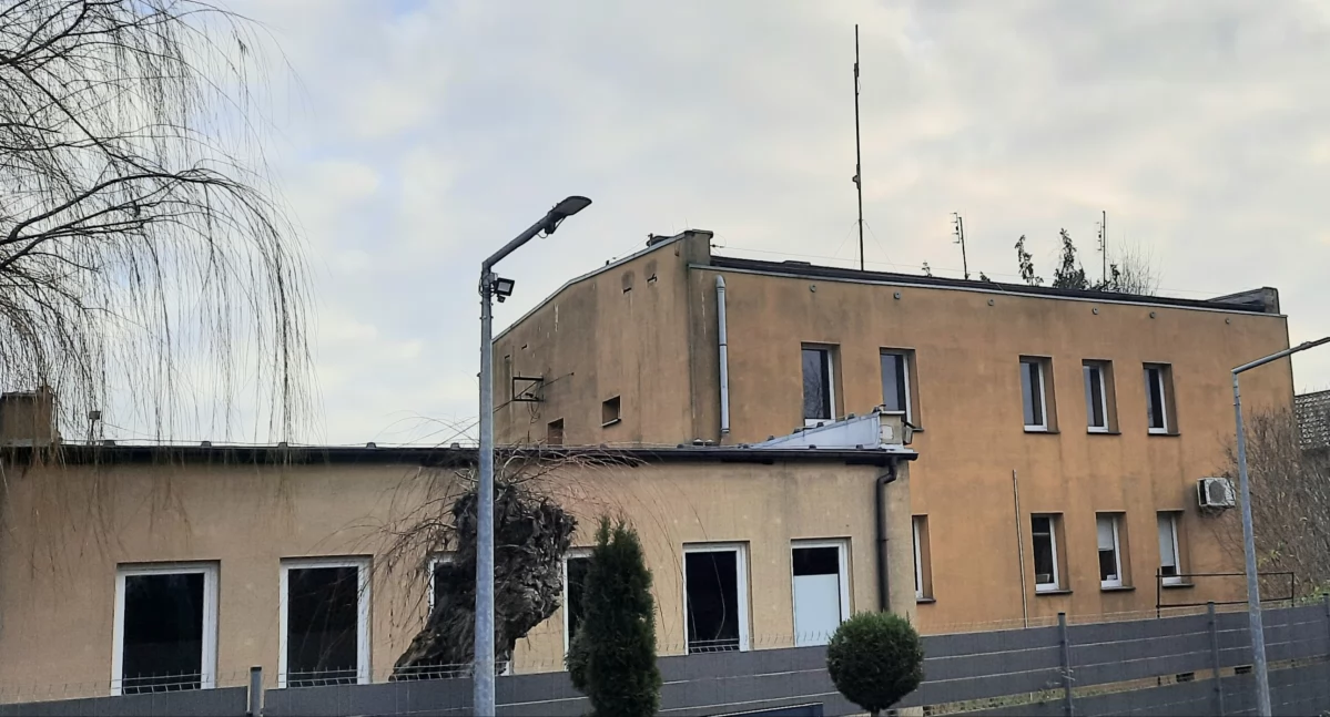 W widocznej na pierwszym planie części obiektu powstanie żłobek, tuż obok będzie nowa siedziba ośrodka pomocy społecznej fot. Justyna Kulpińska