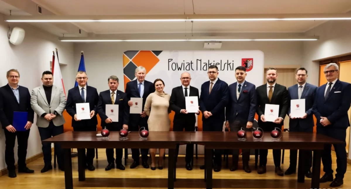 List intencyjny w sprawie budowy ścieżek rowerowych podpisany (fot. powierzone Magdalena Stepka) 