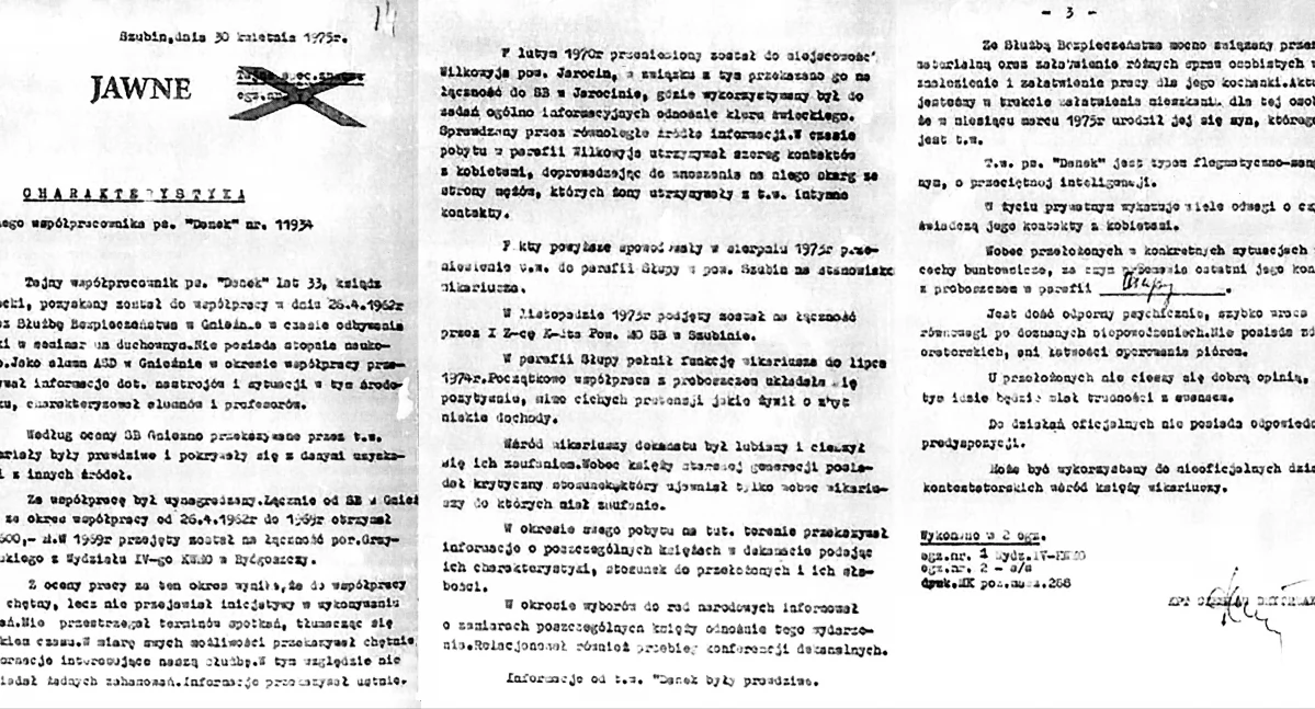Historia lokalna • , Ksiądz kobieciarz o pseudonimie Danek - zdjęcie, fotografia