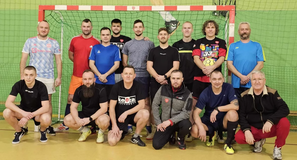 Miłośnicy piłki nożnej zagrali dla WOŚP fot. powierzone Tomasz Leśniewski