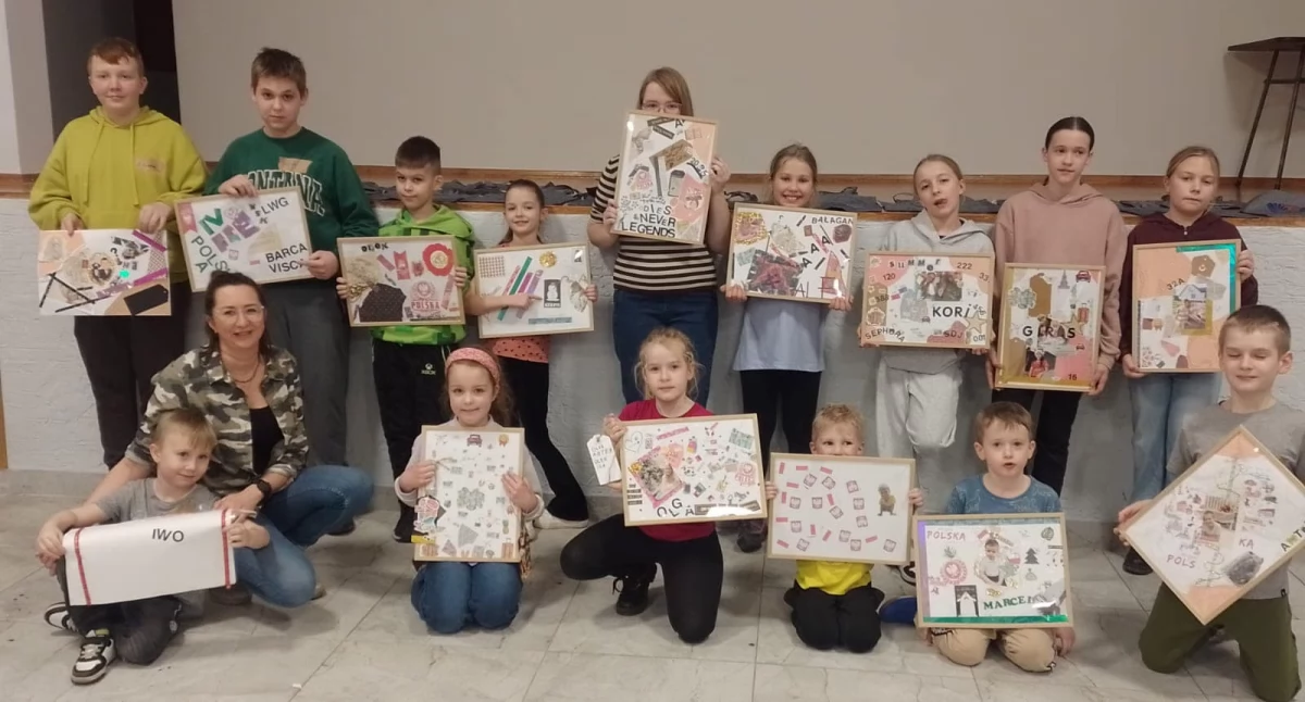 Powstańcze ferie w Łankowicach, gmina Kcynia fot. powierzone przez KGW