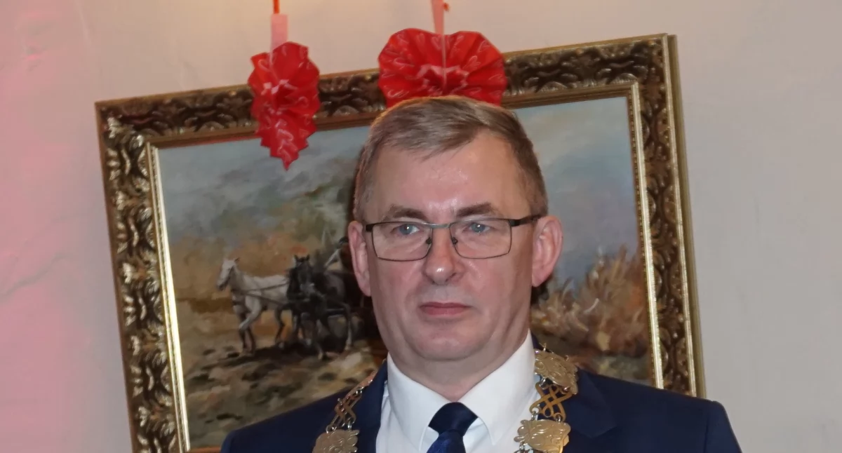 Burmistrz Gąsawy Jacek Superczyński fot. Justyna Kulpińska