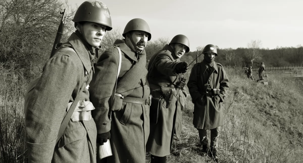 Pomorze w ogniu, wielka rekonstrukcja w Wałczu z udziałem członków Towarzystwa Historycznego w Kcyni fot. powierzone redakcji: J. Kitkowska i B. Kitkowska