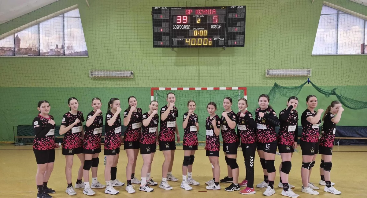 Wysoka wygrana młodziczek w Kcyni (fot. powierzone przez Klub) 
