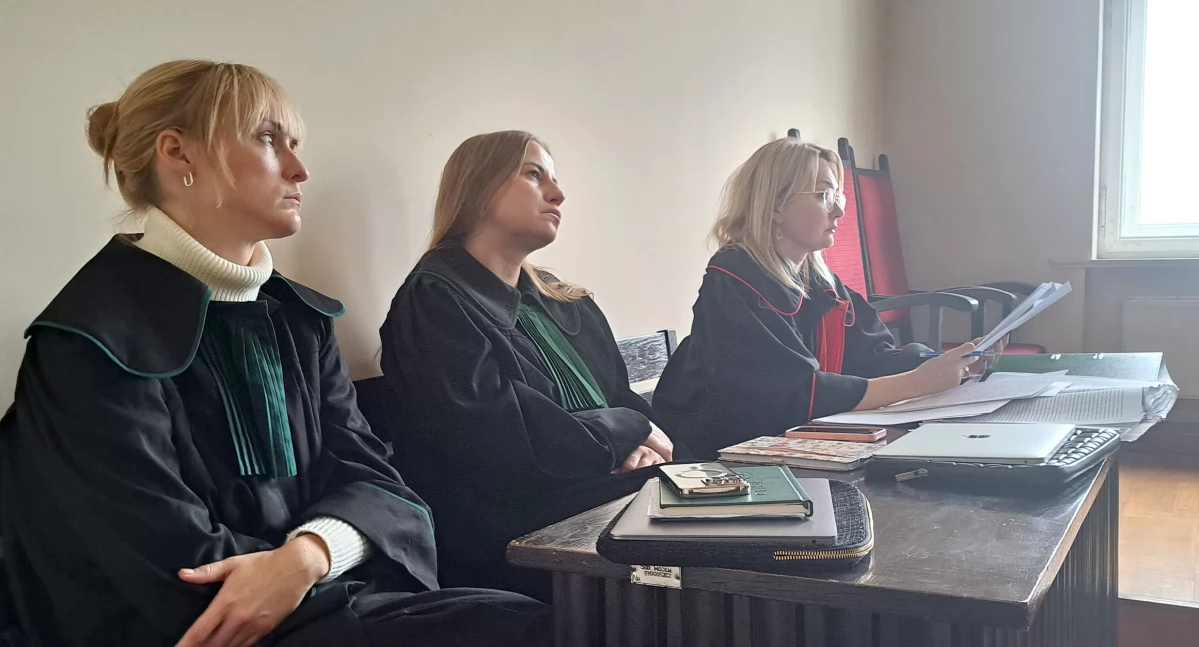 Pełnomocniczki poszkodowanych oraz pani prokurator fot. Karol Gapiński