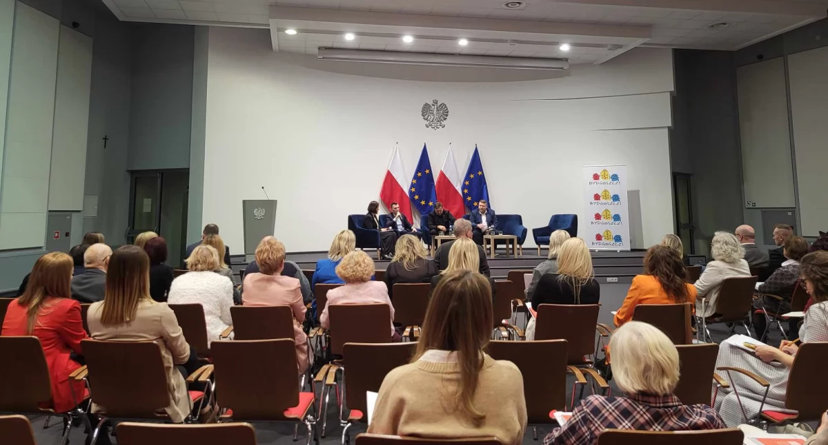 Konferencja Dobre praktyki jednostki samorządu terytorialnego z NGO po raz pierwszy zorganizowana została przez Wojewodę i Prezydenta Bydgoszczy dla NGOsów z województwa kujawsko-pomorskiego fot. Ewa Hałas