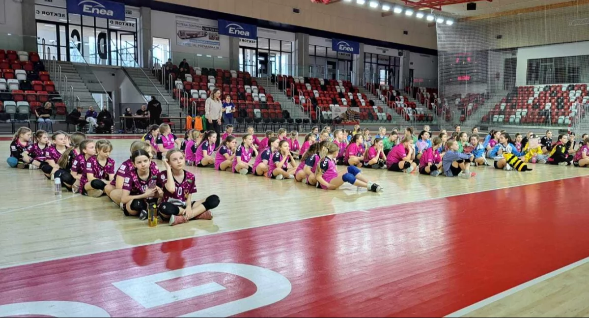 Zawodniczki rocznik 2014 na turnieju w Gnieźnie fot. Natalia Grzegorek