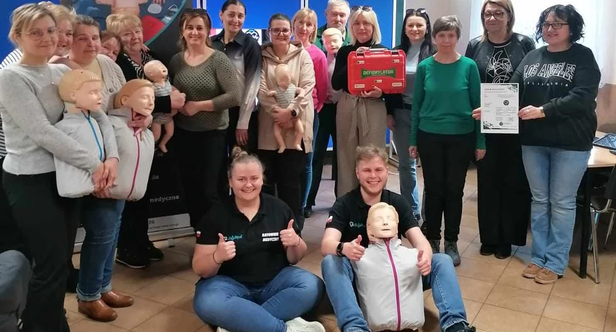 Certyfikowany kurs pierwszej pomocy przedmedycznej odbył się w Laskownicy fot. powierzone przez SP w Laskownicy