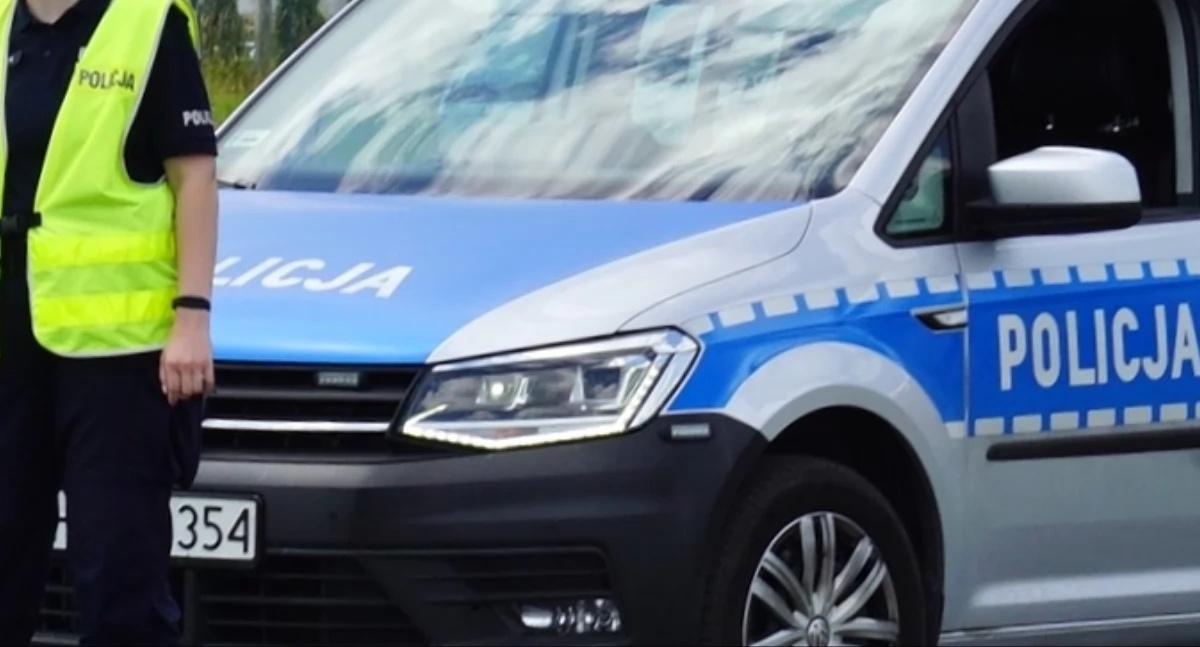 Nagłe interwencje • , Nietrzeźwy rowerzysta został przyłapany - zdjęcie, fotografia