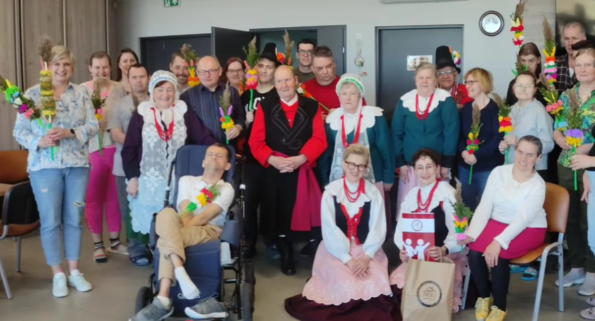 Zespół Pałuki w Środowiskowym Domu Samopomocy w Paterku (fot. ŚDP powierzone) 