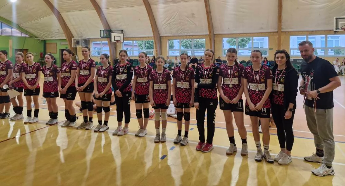 Srebrne medalistki Orlika Kcynia (fot. powierzone przez klub) 