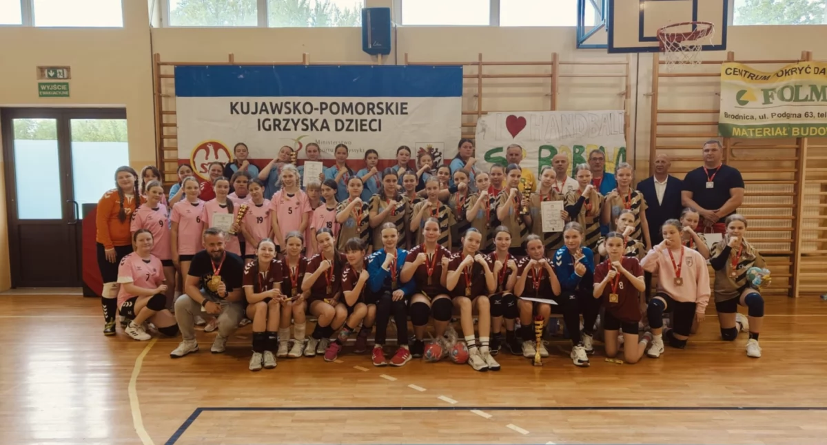 Finaliści rozgrywek szkolnych (fot. powierzone przez SP Kcynia) 