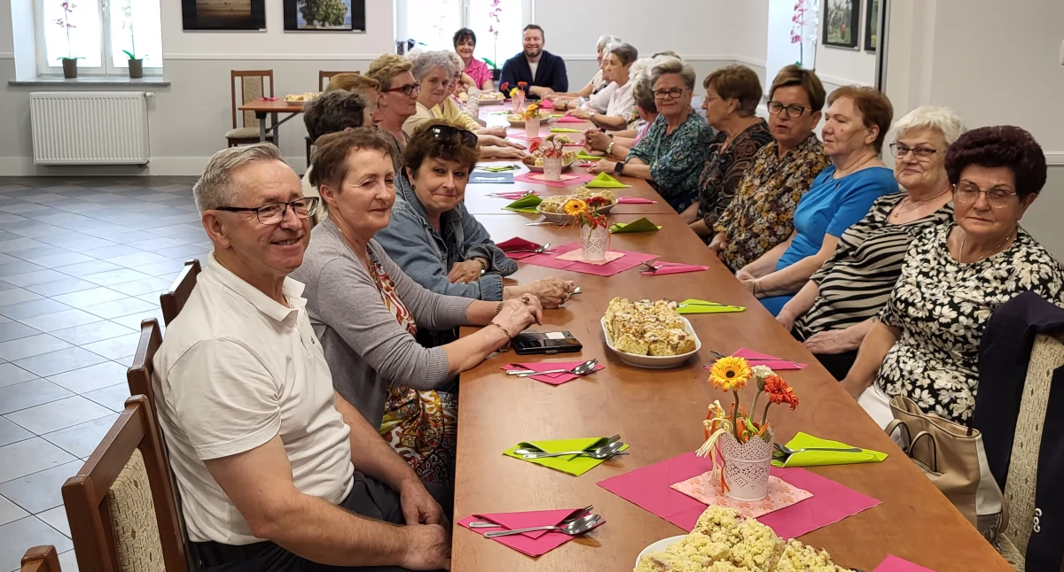 Aktywni seniorzy podsumowali rok fot. Ewa Hałas