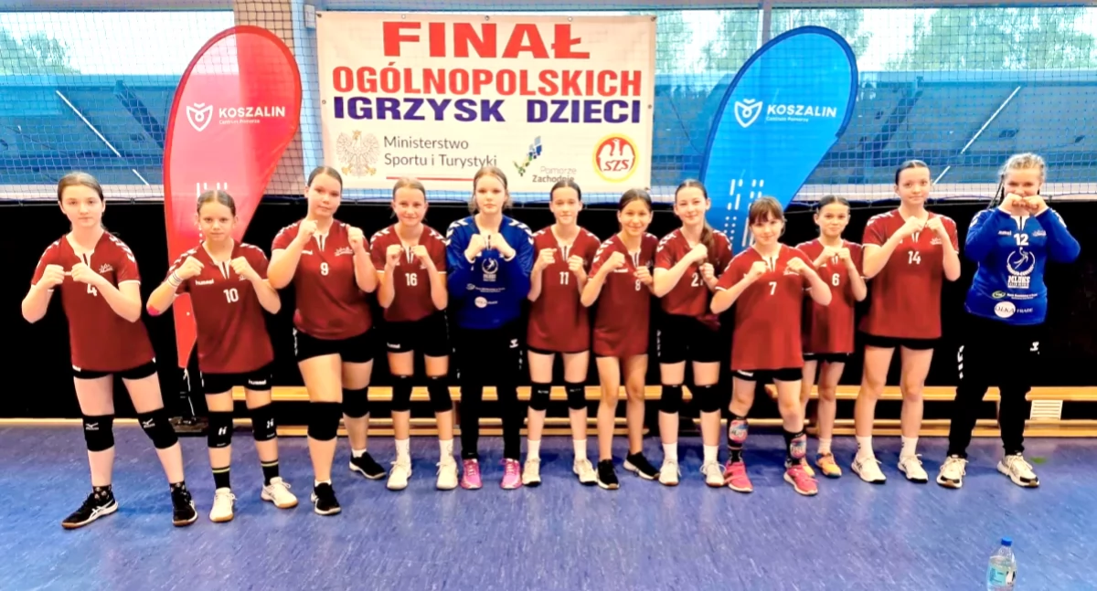 Zawodniczki SP Kcynia w najlepszej czwórce w Polsce! (fot powierzone) 