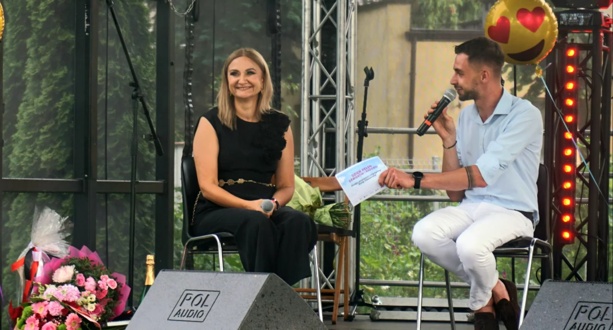 Beata Pilarowska i Karol Nojgebauer fot. Justyna Kulpińska