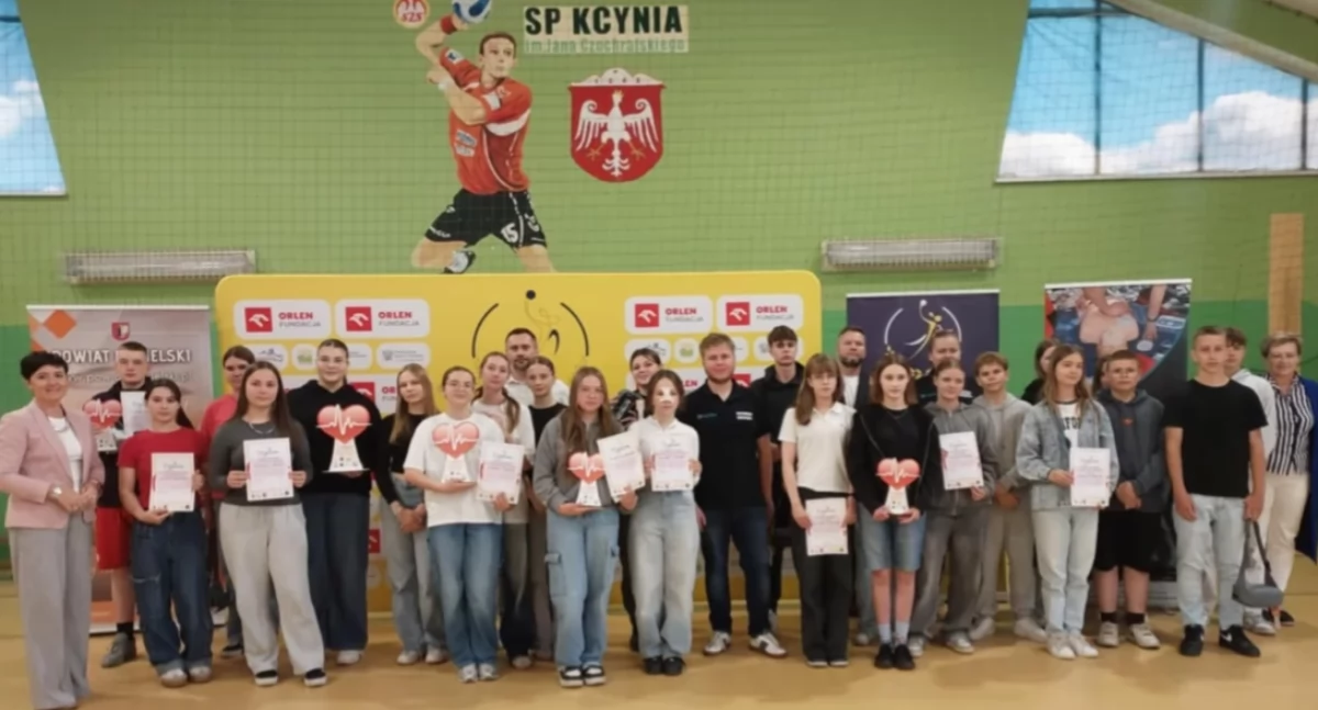 Jedenasta edycja powiatowego konkursu pierwszej pomocy odbyła się w Kcyni (fot. powierzone Orlik Kcynia) 