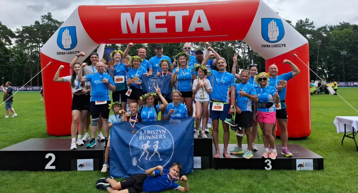 Biegacze Łabiszyn Runners doskonale sie spisali. fot. arch. Łabiszyn Runners