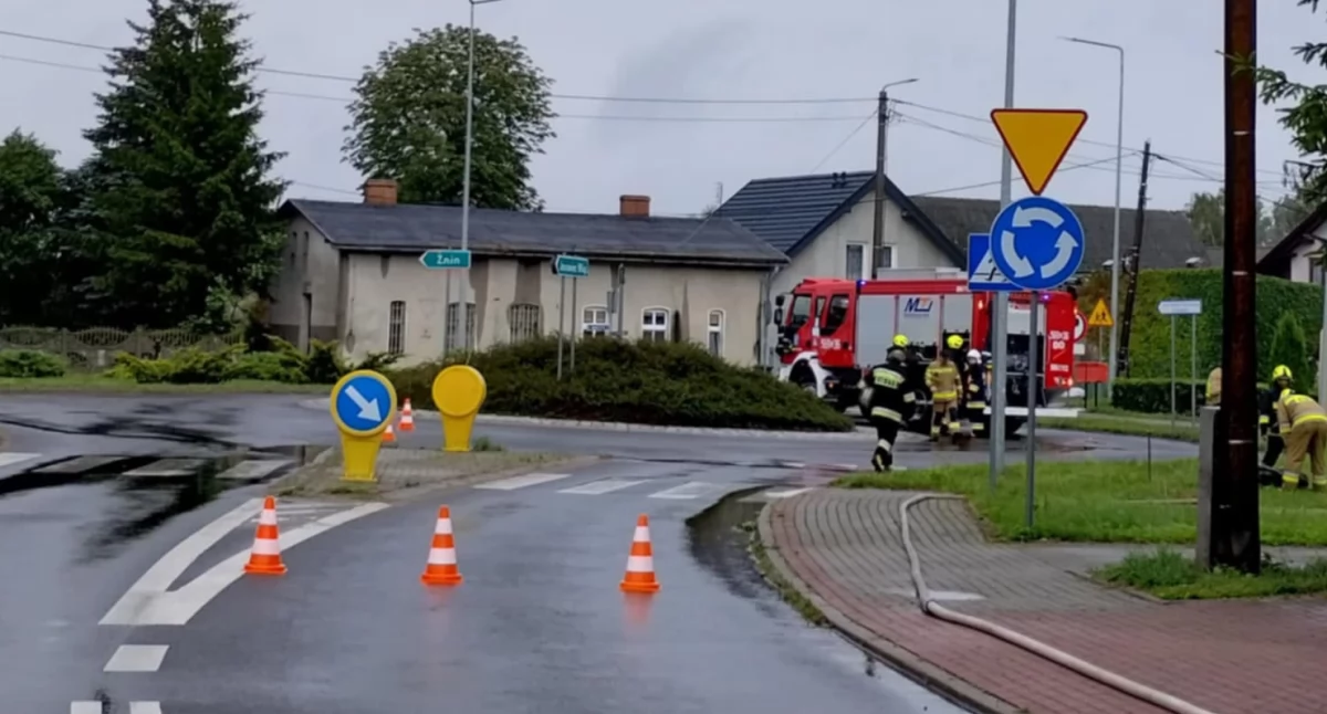 Ranek 28 lipca na rondzie w Żernikach fot. OSOP Świątkowo