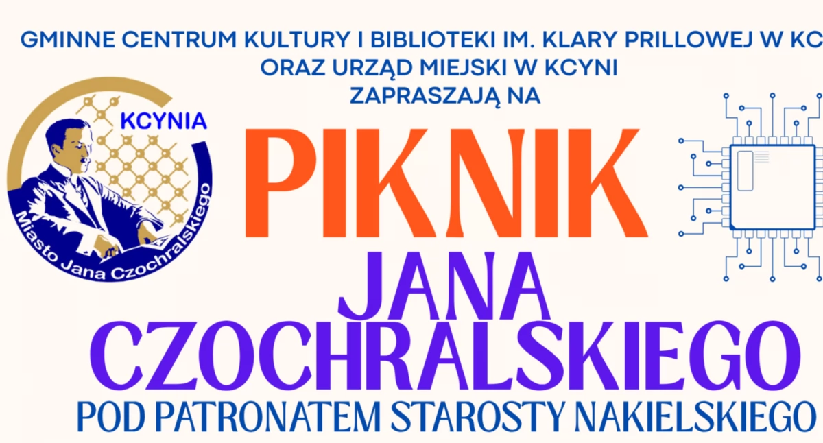 Piknik Jana Czochralskiego zaplanowano na piątek 15 sierpnia 