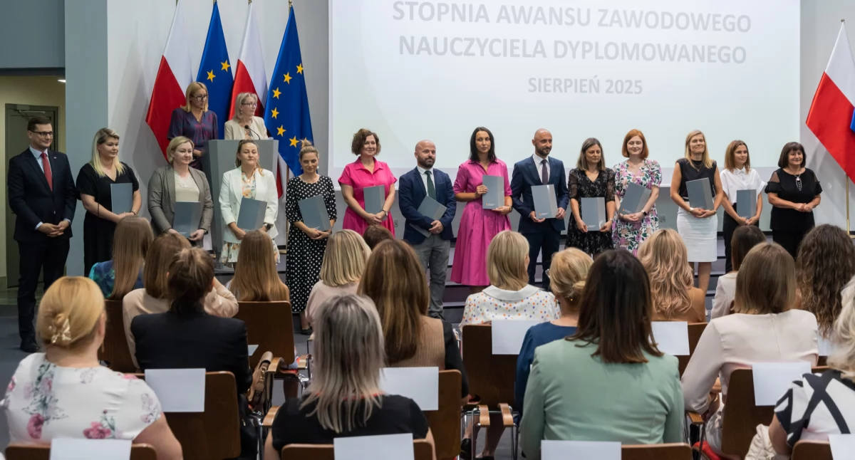 Uroczystości odbyły się w Urzędzie Wojewódzkim fot. z arch. Urzędu Wojewódzkiego w Bydgoszczy