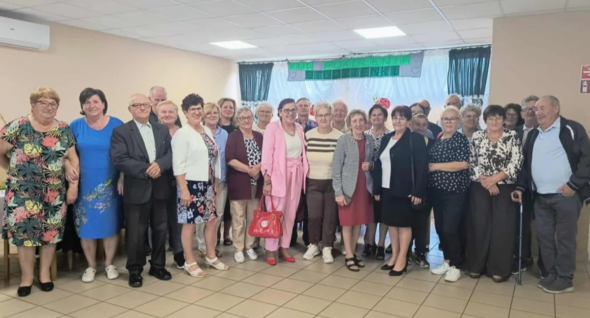 Spotkanie dla seniorów zorganizowano w świetlicy w Sipiorach fot. powierzone przez Lidia Wiland