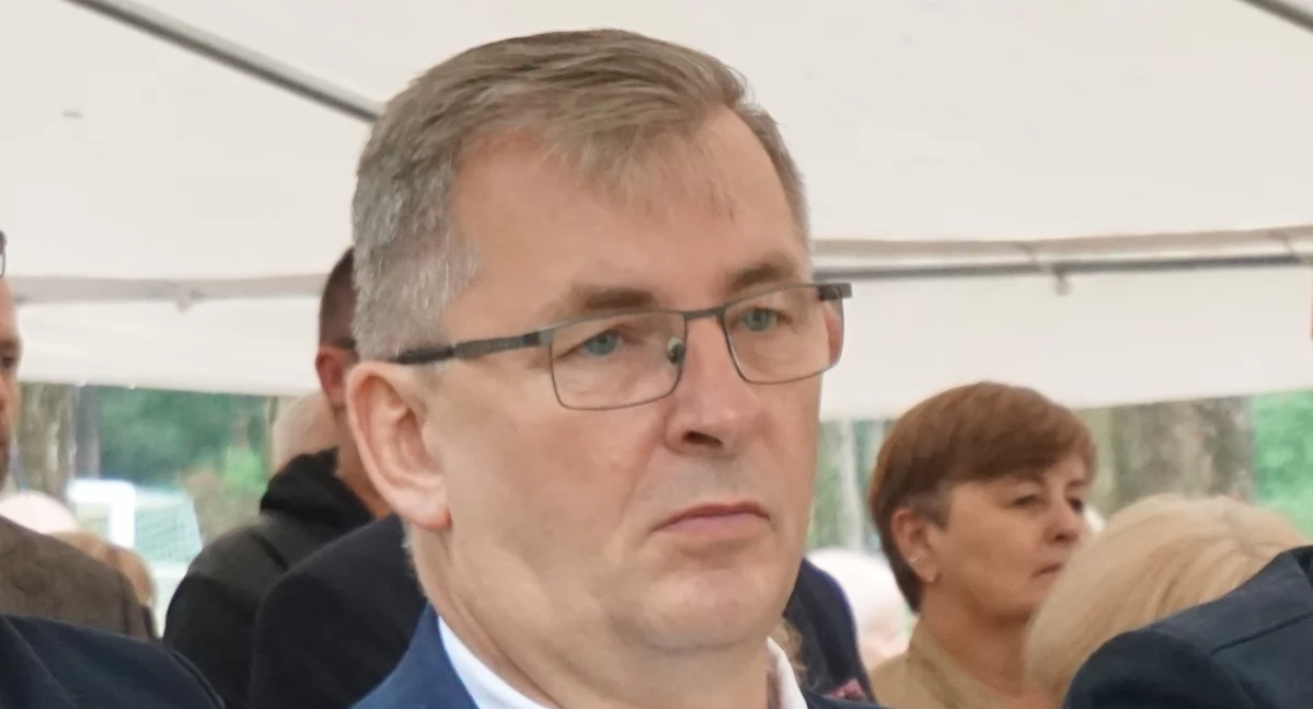 Burmistrz Gąsawy Jacek Superczyński fot. Justyna Kulpińska