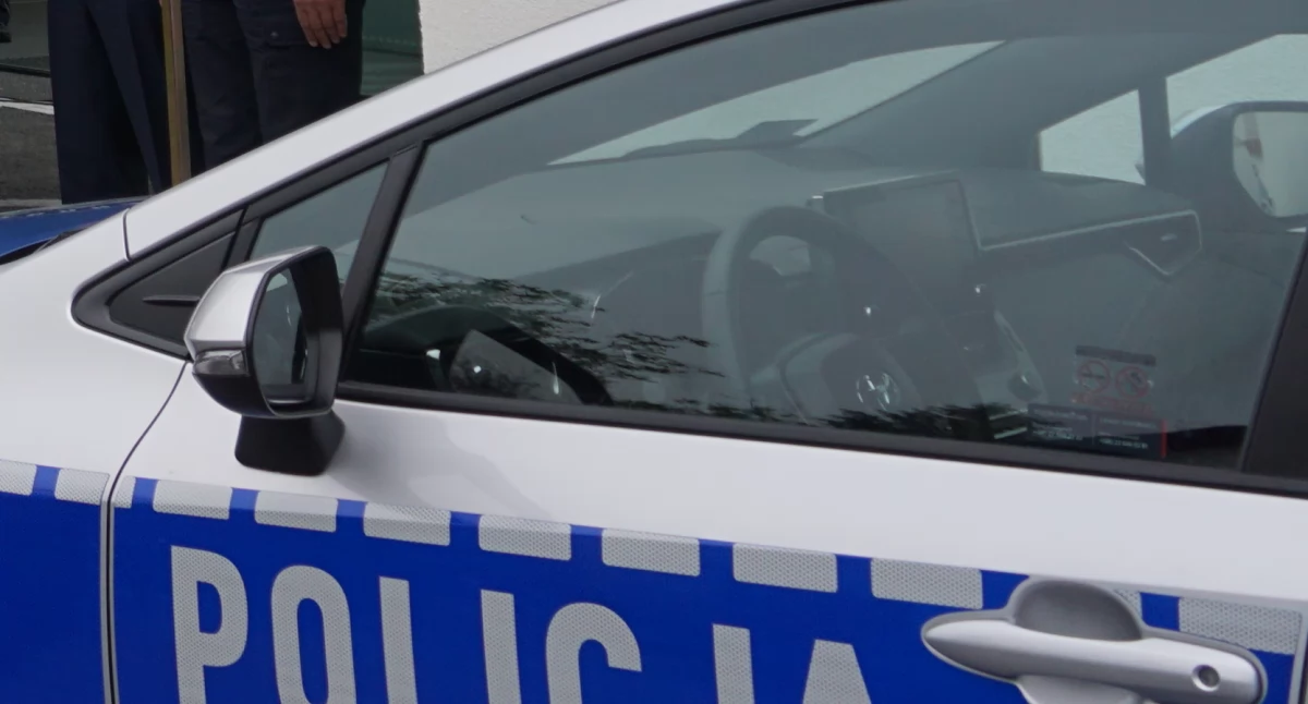 Nagłe interwencje • , Jeden leżał drodze swojego motoroweru drugi kierował wężykiem - zdjęcie, fotografia