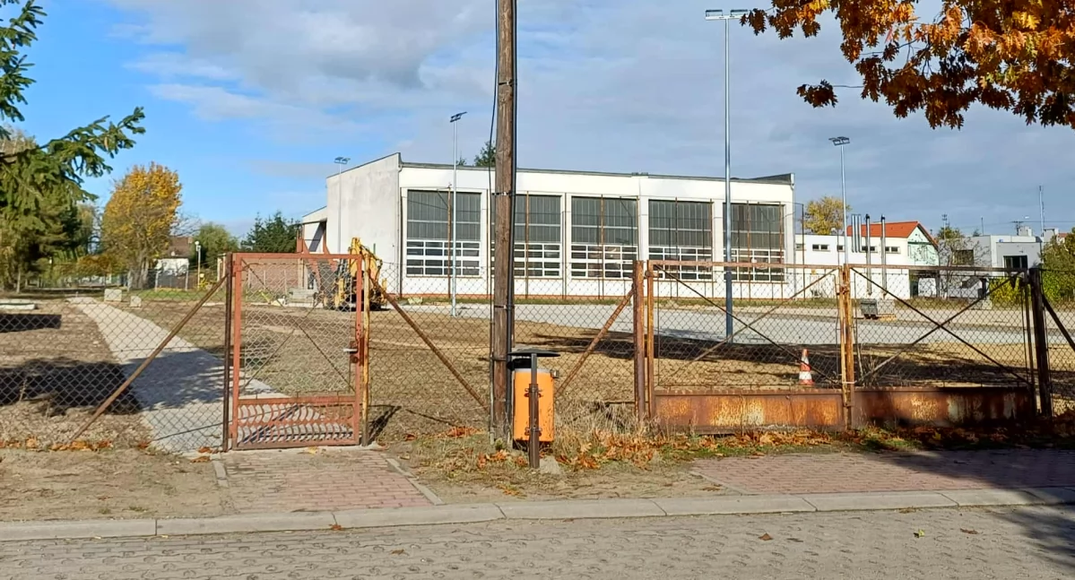 W tym roku mieszkańcy na pewno nie skorzystają z nowej infrastruktury sportowej fot. Justyna Kulpińska