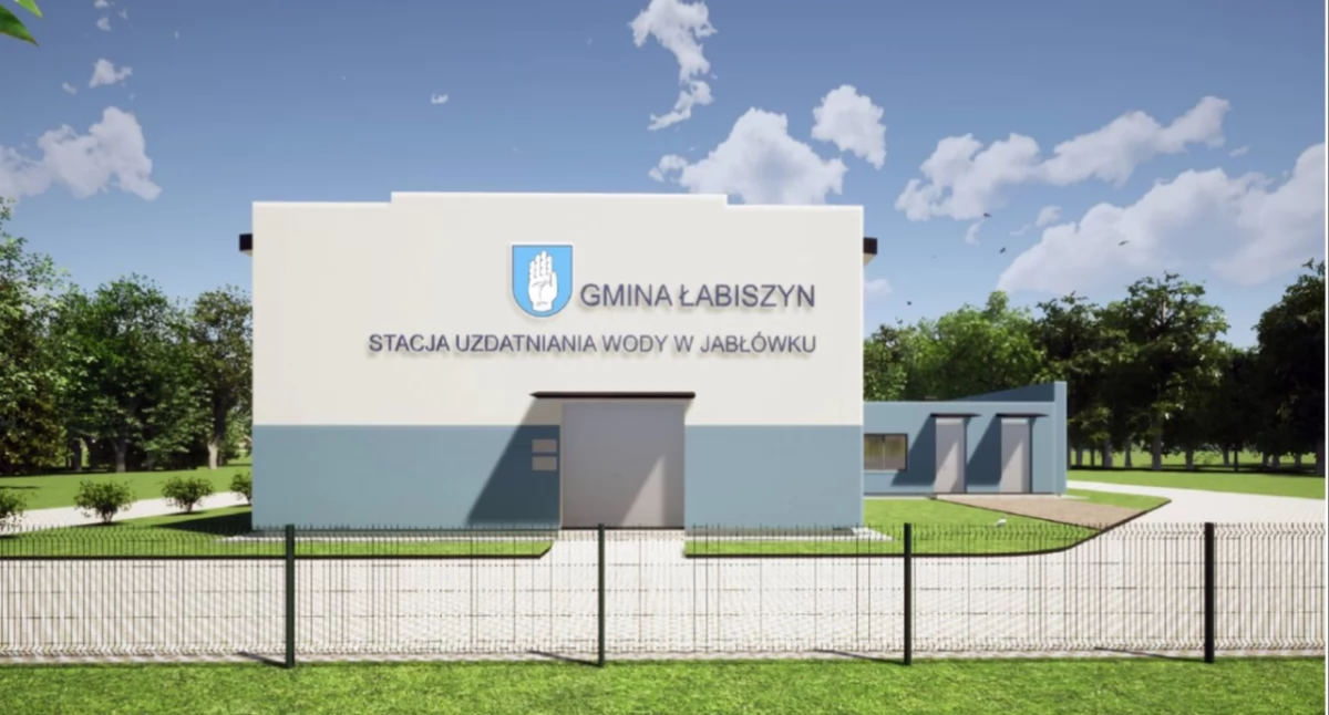 Wizualizacja staji po remoncie. fot. arch. Urzędu Gminy Łabiszyn