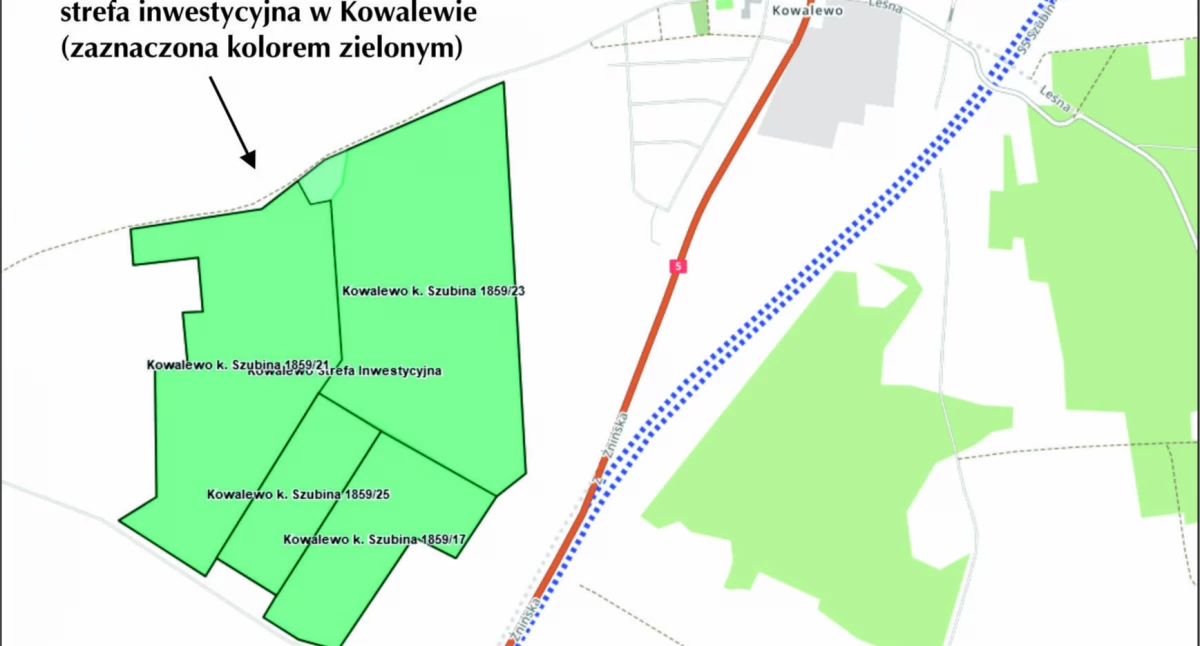 Inwestycje, instytucje, praca • , Drugi uzbrojenia terenu szubińskiej strefy ekonomicznej zakończony - zdjęcie, fotografia