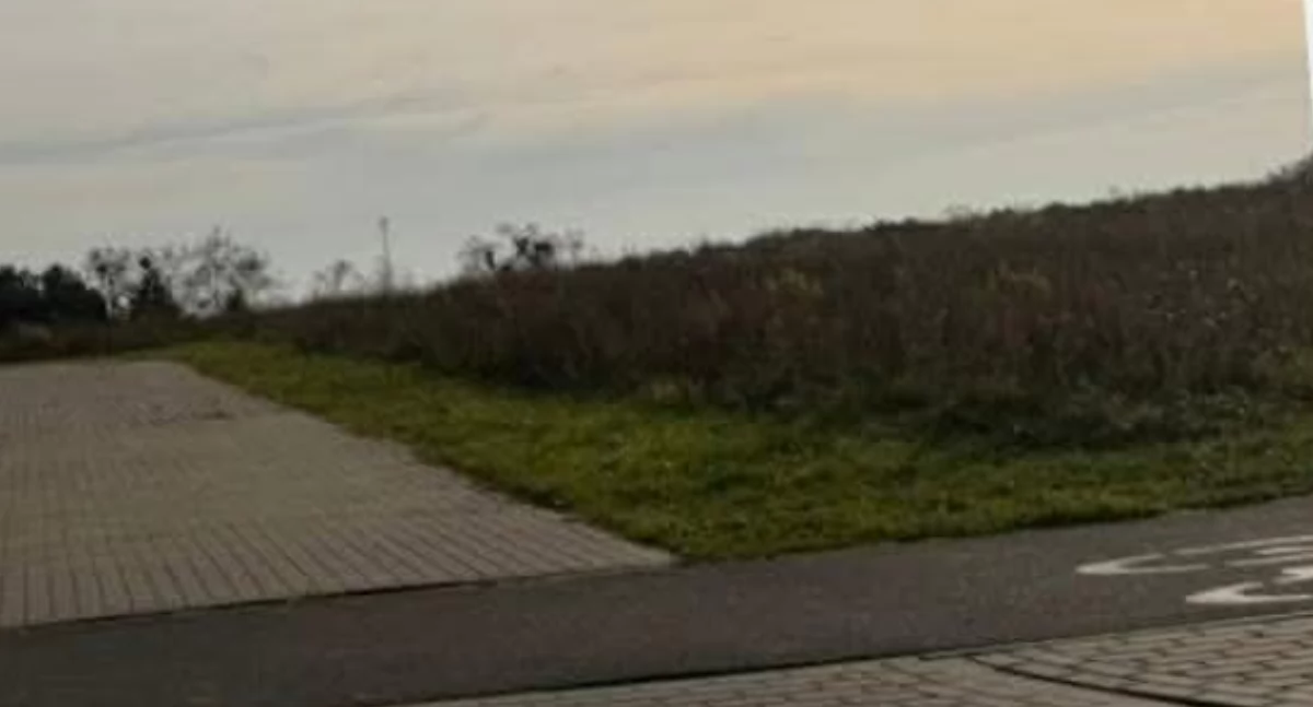 Jeżeli pionowy znak zakazu wjazdu nie powstrzyma parkujących na lądowisku kierowców radny wystąpi o oznakowanie poziome. fot. Patryk Dzikowski