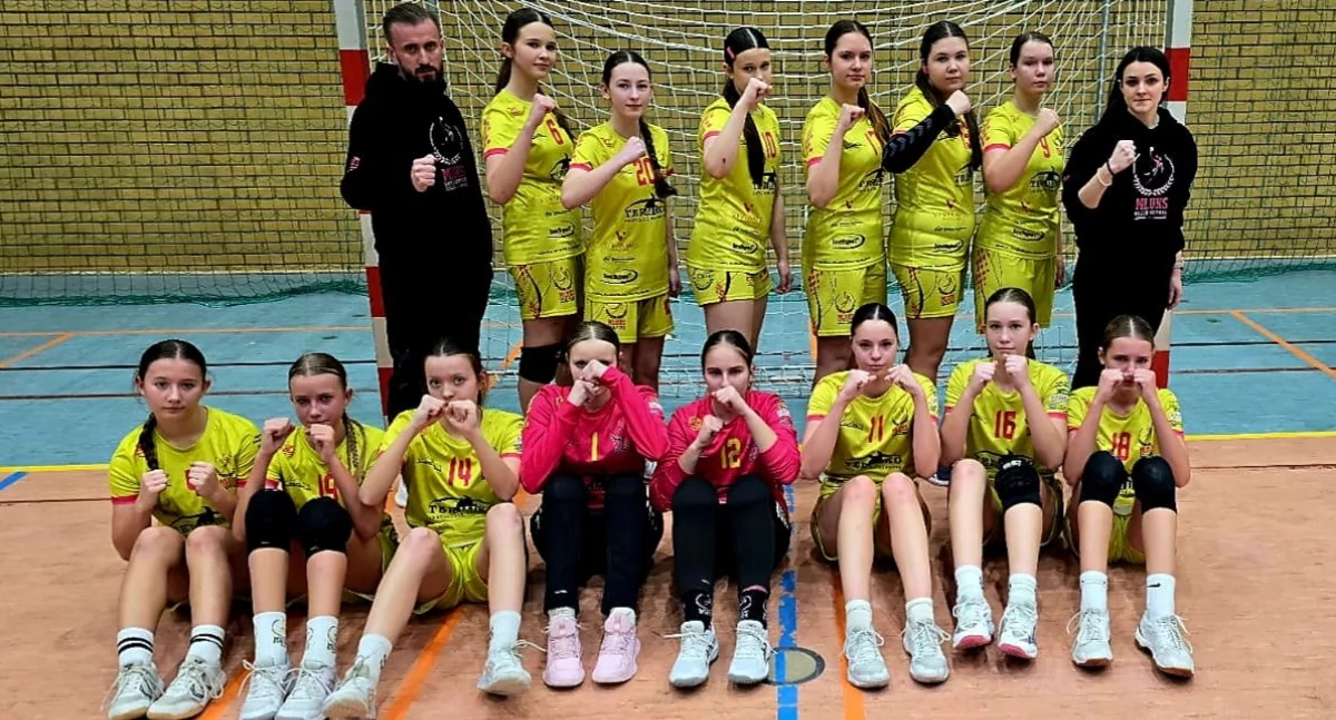 Młodziczki Orlika Kcynia nada w grze o mistrzostwo ligi. fot. arch. Termiko Orlika Kcynia 