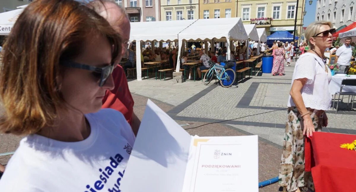 Monika Andruszkiewicz poinformowała, jakie i kiedy imprezy planowane są przez Gminę Żnin w 2026 r. fot. Karol Gapiński