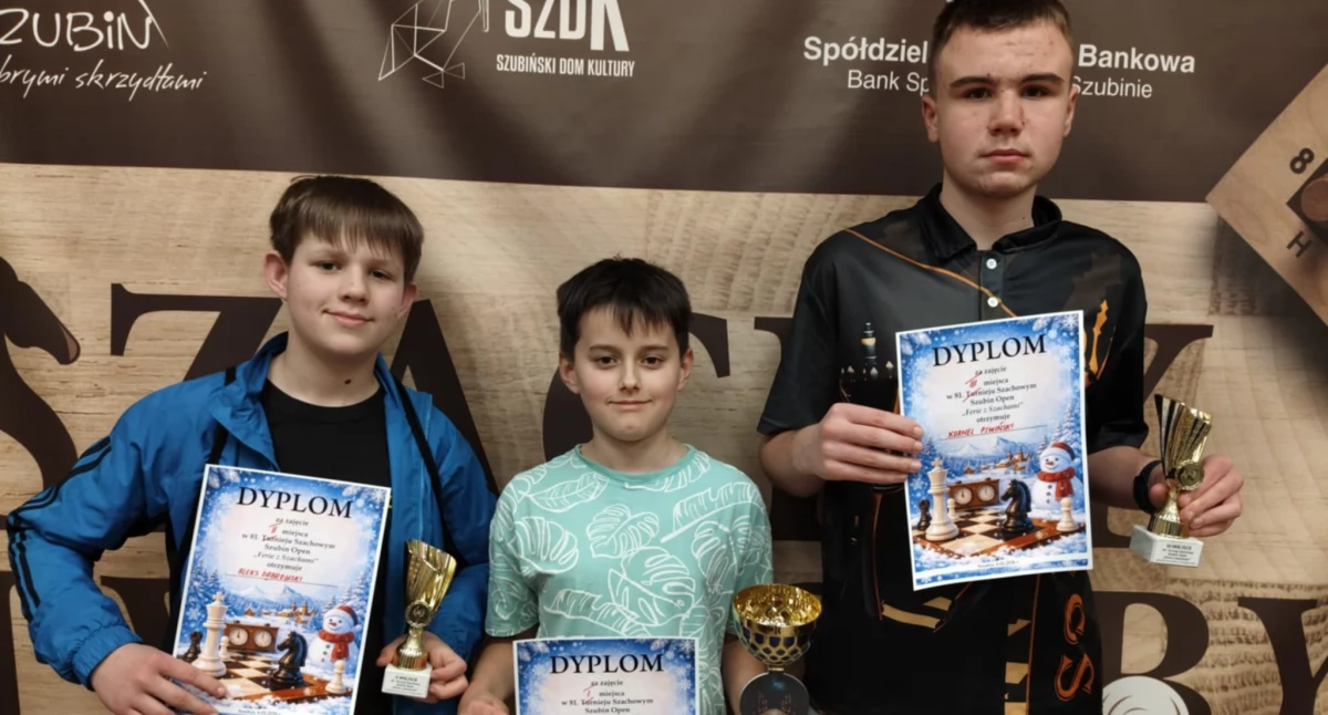Najlepsi juniorzy turnieju. fot. arch. Piotr Szybowicz
