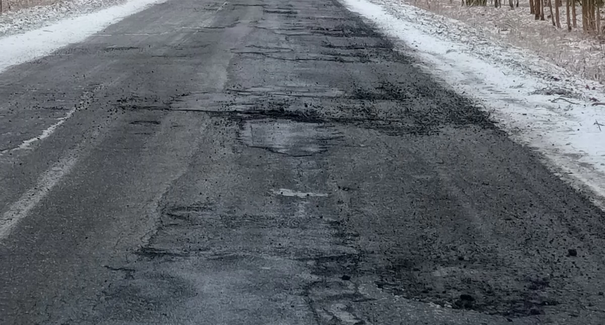 Droga Oćwieka - Drewno fot. nadesłane