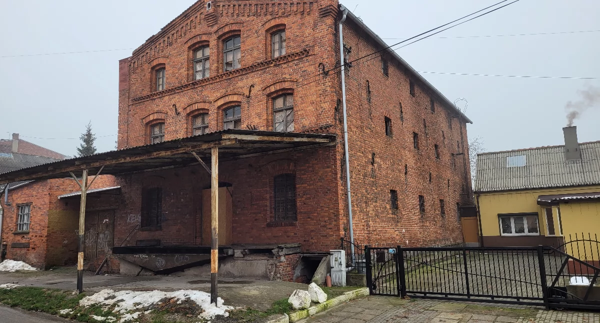 Zabytkowy budynek młyna przeznaczony do rewitalizacji. fot. arch. UM Kcynia
