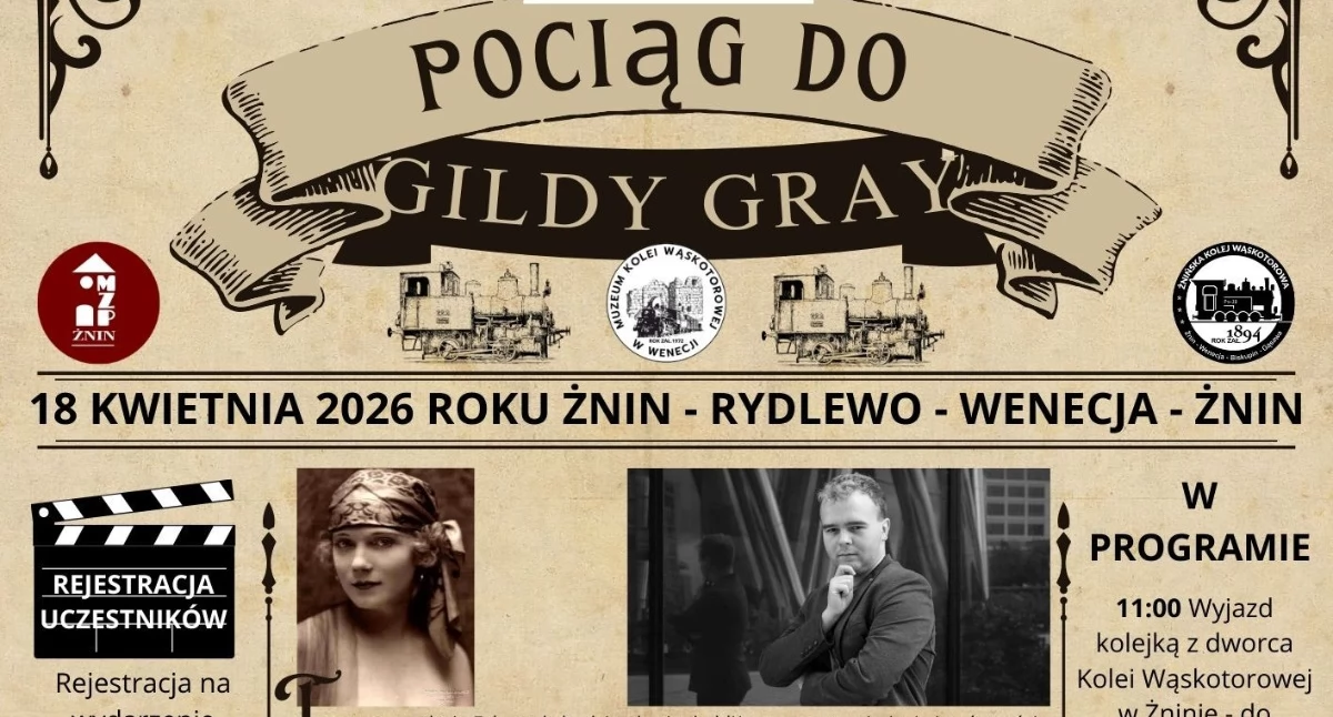 Poznajemy Pałuki • , Pociąg Gildy eskapady kwietnia Pałukach kwietnia ruszają zapisy - zdjęcie, fotografia