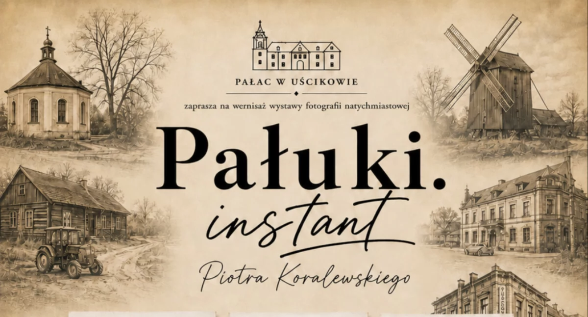 Wystawy, wernisaże, spotkania • , Piotr Koralewski pokaże Uścikowie zdjęć natychmiastowych dwuletnich eksploracji Pałuk - zdjęcie, fotografia
