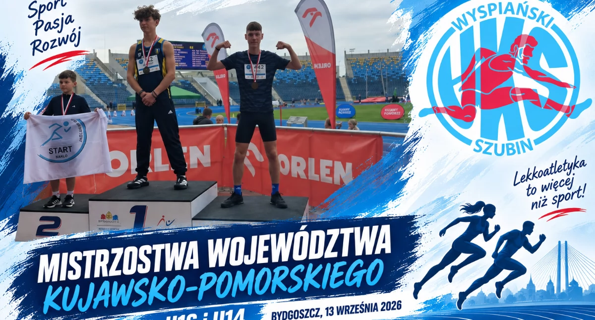 Lekkoatletyka • , Medal rekordy życiowe zawodników Wyspiański Szubin Bydgoszczy - zdjęcie, fotografia