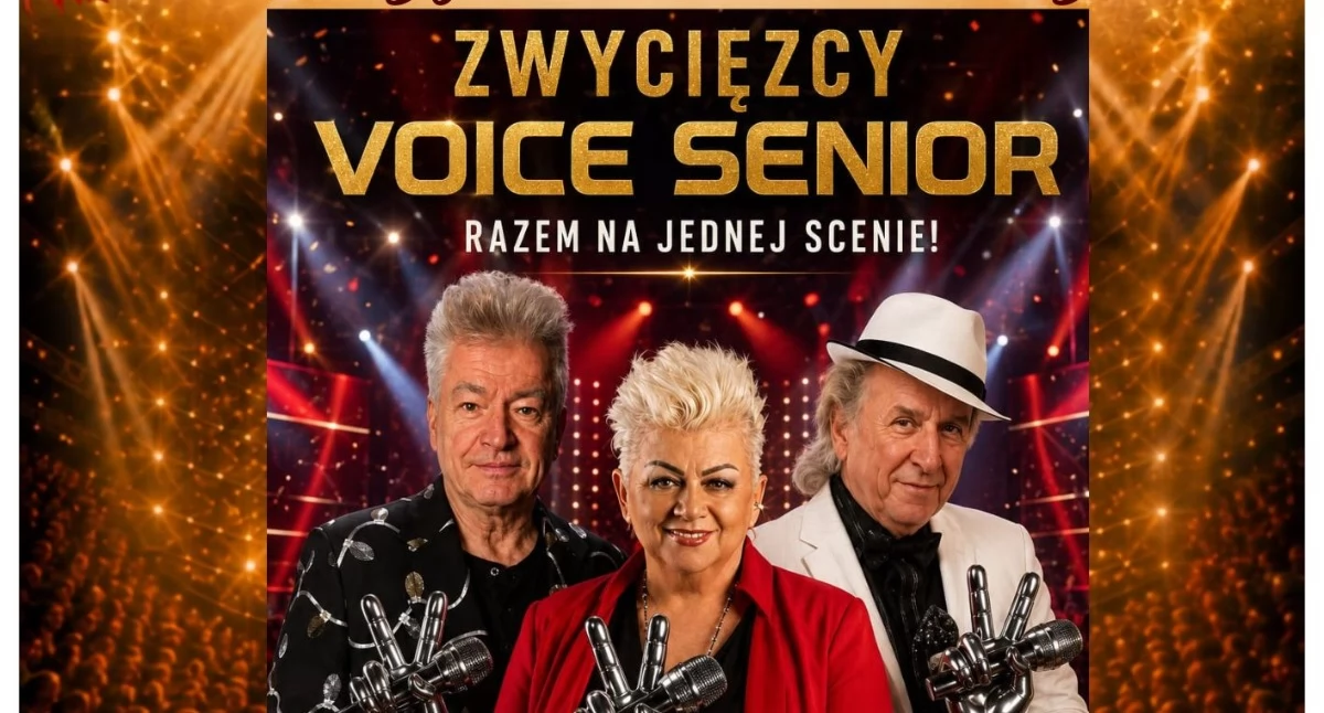 Koncerty, spektakle • , Zwycięzcy Voice Senior zaśpiewają Dąbrowie - zdjęcie, fotografia