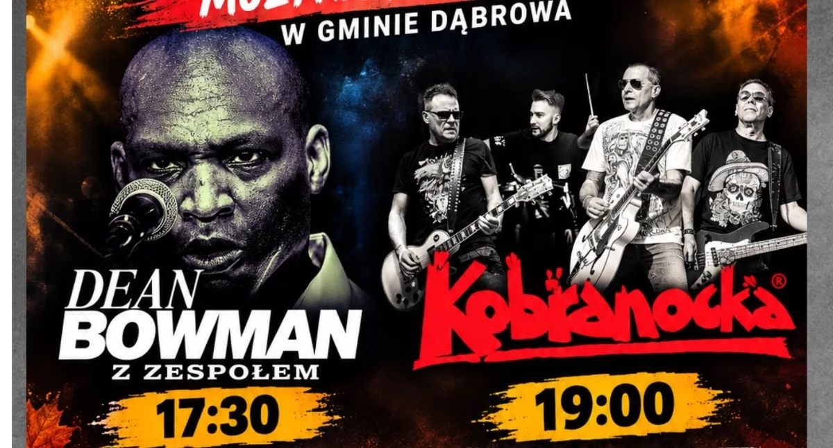 Koncerty, spektakle • , Bowman Kobranocka zagrają Dąbrowie - zdjęcie, fotografia