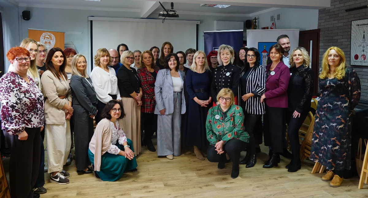 Uczestnicy III Powiatowej Konferencji Bibliotekarzy w Żninie fot. Karol Gapiński