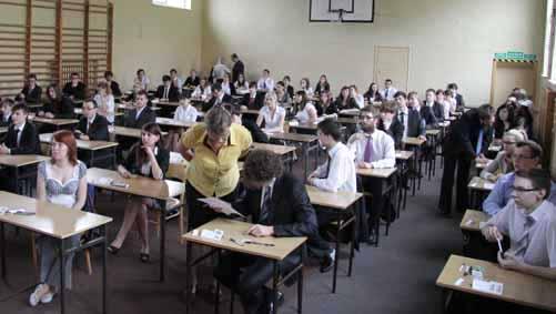 Przed maturą w I Liceum Ogólnokształcącym w Żninie