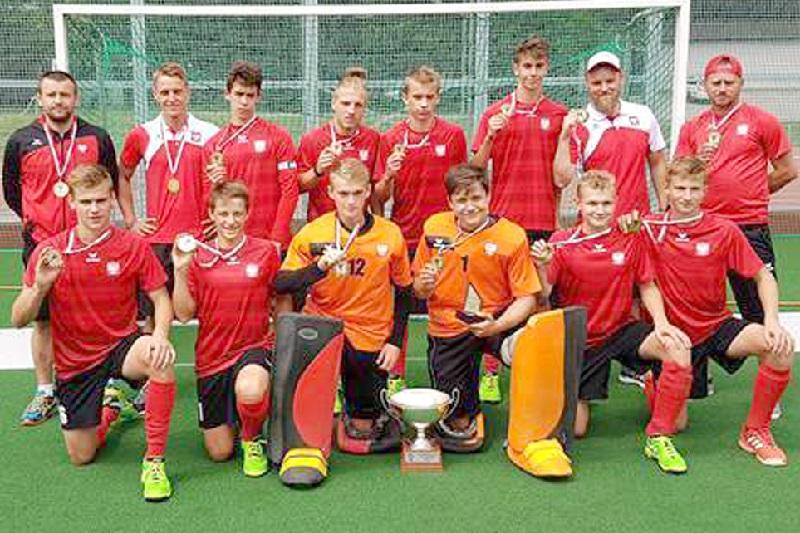 Mistrzowie Europy w hokeju na trawie - reprezentacja Polski U-16 fot. Magdalena Wiśniewska