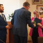Podziękowania w trakcie VI sesji RM w Kcyni