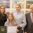 Barbara Romańska z władzami Gąsawy