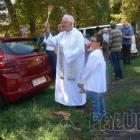 W dniu św. Krzysztofa 25 lipca ks.Tadeusz Nowak święcił pojazdy w...